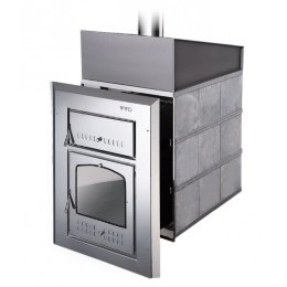 Дровяная печь для бани ВВД Чародейка Русский пар в змеевике